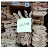 3 1/2" x 3/4" Red Oak Crown Moulding (SC22E)