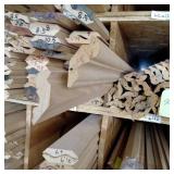 2 3/8" x 3/4" Red Oak Wainscot Cap (SC23C)