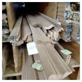 2 3/8" x 3/4" Red Oak Wainscot Cap (SC23F)