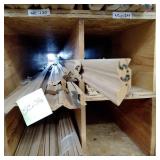 2 3/8" x 3/4" Red Oak Wainscot Cap (SC23G)