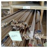 1 5/16" x 3/4" Red Oak Wainscot Cap (SC25C)