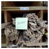 1 3/4" x 5/8" Red Oak Wainscot Cap (SC26D)
