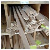 1 3/4" x 5/8" Red Oak Wainscot Cap (SC26D)