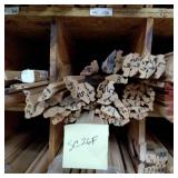 1 3/4" x 5/8" Red Oak Wainscot Cap (SC26F)