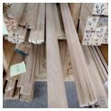 1 3/4" x 5/8" Red Oak Wainscot Cap (SC26H)