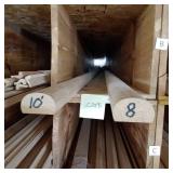 2 1/2" x 1 1/2" Red Oak Hand Rail (SC28B)