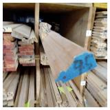 2 1/4" x 1 1/16" Red Oak Wainscot Cap (SC28F)