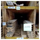 2 1/2" x 9/16" Red Oak Panel Moulding (SC29E)