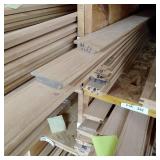 2 1/2" x 9/16" Red Oak Panel Moulding (SC29E)