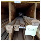 2 1/4" x 2 3/8" Red Oak Hand Rail (SC31B)