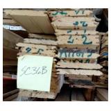 3 1/4" x 3/8" Basswood Wainscot (SC36B)