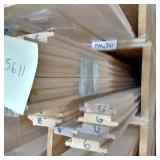 2 1/2" x 9/16" Basswood Panel Moulding (SC5611)