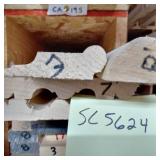 Misc. Basswood Mouldings (SC5624)
