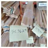 2 1/8" x 3/4" Basswood Picture Rail (SC5629)