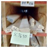 1 1/2" x 3/4" Basswood Picture Rail (SC5635)