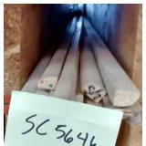 3/4" x 1/2" Basswood Base Shoe (SC5646)