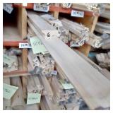 2 3/16" x 15/16" Basswood Picture Rail (SC5649)