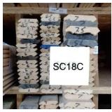 2 3/4" x 9/16" Red Oak Crown Moulding (SC18C)