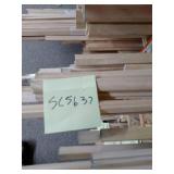3/4" x 5/8" Basswood Base Cap (SC5637)