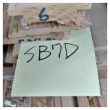 Ash Wainscot & Panel Moulding (SB7D)