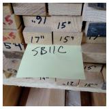 1 1/2" x 3/4" Red Oak S4S (SB11C)