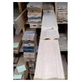 3 11/16" x 3/4" Red Oak Chair Rail (SB15C)