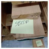 3 11/16" x 3/4" Red Oak Chair Rail (SB15F)