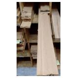 3 11/16" x 3/4" Red Oak Chair Rail (SB15F)