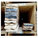 3 11/16" x 3/4" Red Oak Chair Rail (SB16D)