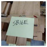 3 11/16" x 3/4" Red Oak Chair Rail (SB16E)