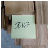3 11/16" x 3/4" Red Oak Chair Rail (SB16F)