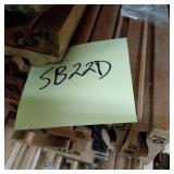 3 1/2" x 11/16" Cherry Casing (SB22D)