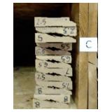 3 1/4" x 3/4" White Oak Casing (SB25C)