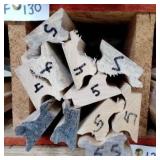 2 1/16" x 1" Basswood Picture Rail (SC5655)