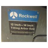 ROCKWELL TILTING ARBOR SAW