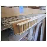 WHITE WIRE SHELVING AND HARDWARE