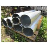PALLET OF SHEET METAL DUCT WORK