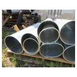 PALLET OF SHEET METAL DUCT WORK