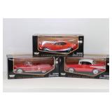 (3) Motor Max 1:24 Diecast