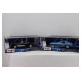 Maisto 1:18 1957 Chevy Corvette & 1965 Chevy Corvette