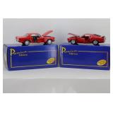 (2) American Mint Premium Edition 1:24 1970 Ford Mustang Boss 302 & 1964-1/2 Ford Mustang Coupe