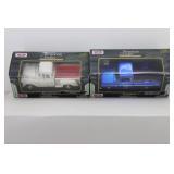 (2) Moto Max 1:24 1955 Chevy 5100 Stepside & 1966 Chevy C10 Fleetside