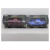 (2) Moto Max 1:24 1970 Ford Mustang Boss 429 & 1934 Ford Coupe
