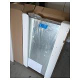 20 in. W x 36 in. H x 5 in. D Frameless Recessed or Surface-Mounted Bathroom Medicine Cabinet
