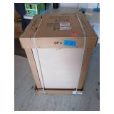 HAMPTON BAY Hampton Unfinished Beech Raised Panel Stock Assembled Base Kitchen Cabinet with 3 Drawers (24 in. x 34.5 in. x 24 in.)