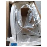 Ovation 30 in. x 60 in. x 75 in. Standard Fit BATHTUB with Right-Hand Drain in Arctic