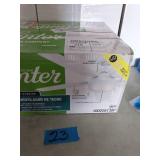 HUNTER Antero 46 in. LED Indoor Fresh White Ceiling Fan with Light