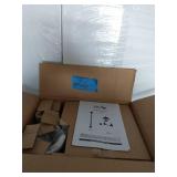 Nature POWER Bayport 72 in. Outdoor Black Solar Lamp Post with Super Bright Natural White LED