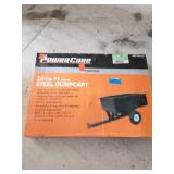 POWERCARE 10 cu. ft. Lawn Mower Dump Cart with Wheels