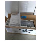 HOME DECORATORS COLLECTION Kitteridge 52 in. Indoor Matte Black Ceiling Fan